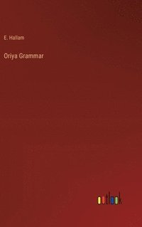 bokomslag Oriya Grammar