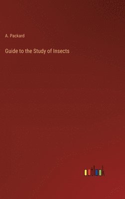 A Packard, A. Packard - Guide to the Study of Insects, Inbunden