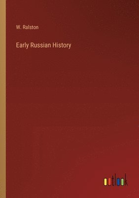 bokomslag Early Russian History