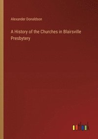 bokomslag A History of the Churches in Blairsville Presbytery