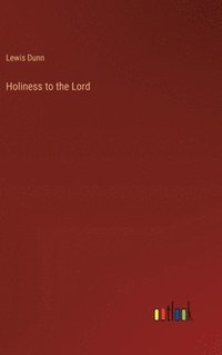 bokomslag Holiness to the Lord