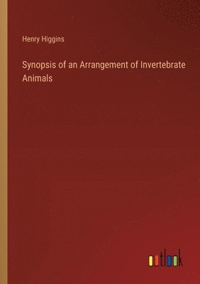 bokomslag Synopsis of an Arrangement of Invertebrate Animals