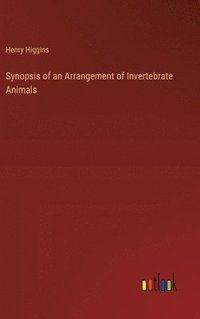 bokomslag Synopsis of an Arrangement of Invertebrate Animals