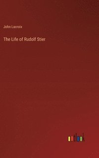 bokomslag Life of Rudolf Stier