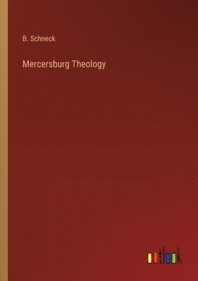 bokomslag Mercersburg Theology