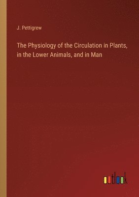 bokomslag The Physiology of the Circulation in Plants, in the Lower Animals, and in Man