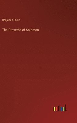 Proverbs of Solomon