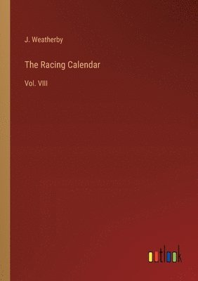 bokomslag The Racing Calendar