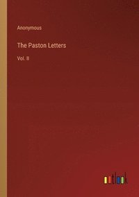 bokomslag The Paston Letters