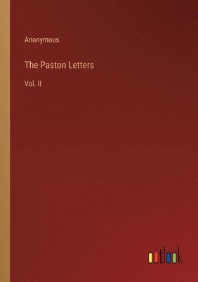 bokomslag The Paston Letters