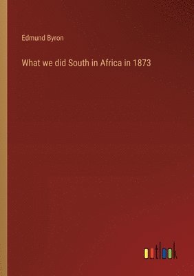 bokomslag What we did South in Africa in 1873