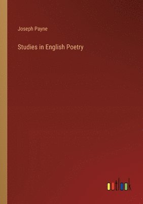 Studies in English Poetry 1