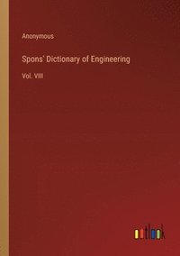 bokomslag Spons' Dictionary of Engineering