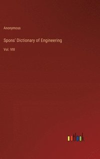 bokomslag Spons' Dictionary of Engineering