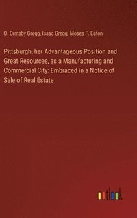 bokomslag Pittsburgh, her Advantageous Position and Great Resources, as a Manufacturing and Commercial City