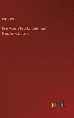 bokomslag Drei Monate Fabrikarbeiter und Handwerksbursche