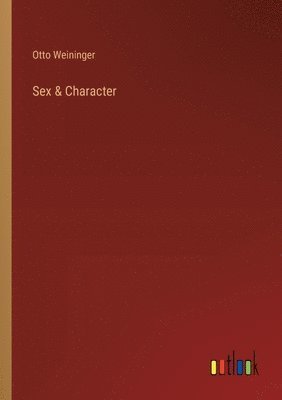 bokomslag Sex & Character