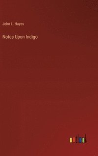 bokomslag Notes Upon Indigo