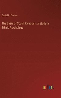 bokomslag Basis of Social Relations