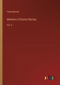 bokomslag Memoirs of Doctor Burney