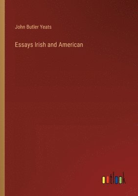 bokomslag Essays Irish and American