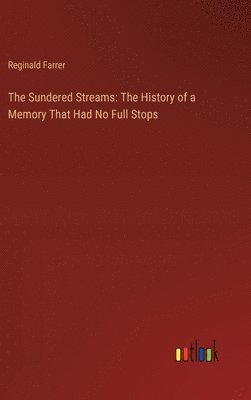 bokomslag Sundered Streams