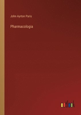 bokomslag Pharmacologia