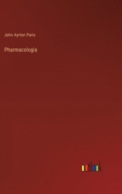 bokomslag Pharmacologia