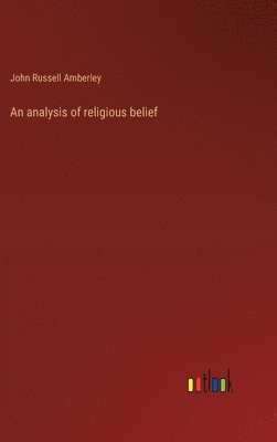 bokomslag analysis of religious belief