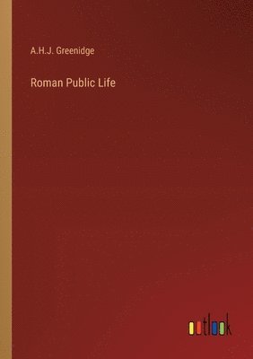 bokomslag Roman Public Life