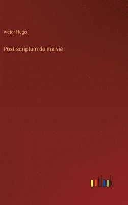 bokomslag Post-scriptum de ma vie