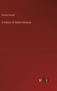 bokomslag A history of Italian literature