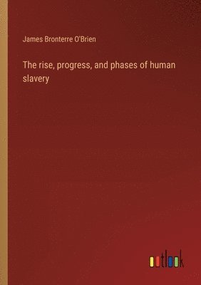 bokomslag rise, progress, and phases of human slavery