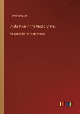 bokomslag Civilization in the United States