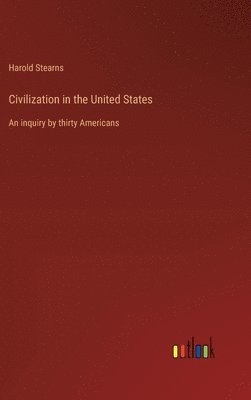 bokomslag Civilization in the United States