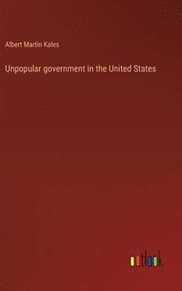 bokomslag Unpopular government in the United States