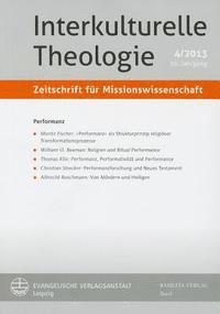 Karl-Friedrich Appl - Interkulturelle Theologie. Zeitschrift Fur Missionswissenschaft 39 (2013) 4 (Zmiss), Häftad