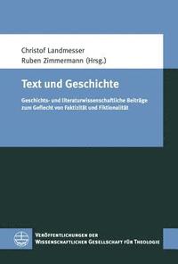 bokomslag Text Und Geschichte: Geschichts- Und Literaturwissenschaftliche Beitrage Zum Geflecht Von Faktizitat Und Fiktionalitat
