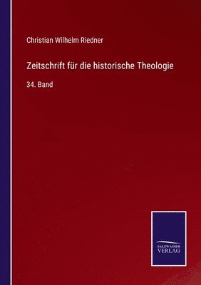 bokomslag Zeitschrift fur die historische Theologie