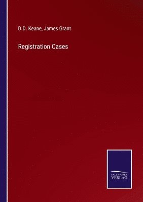 bokomslag Registration Cases