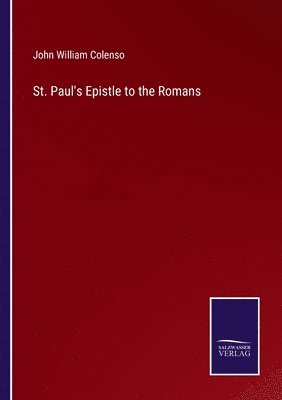 bokomslag St. Paul's Epistle to the Romans