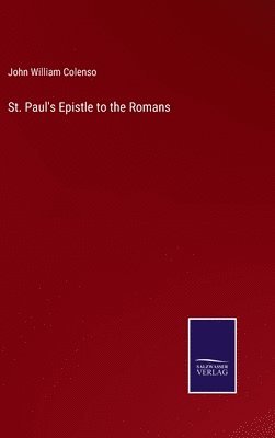 bokomslag St. Paul's Epistle to the Romans