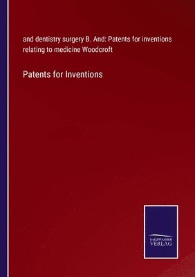 bokomslag Patents for Inventions