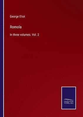 George Eliot - Romola, Häftad