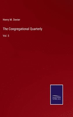 bokomslag The Congregational Quarterly