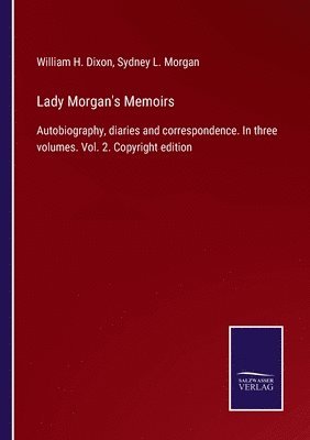 bokomslag Lady Morgan's Memoirs