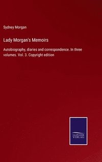 bokomslag Lady Morgan's Memoirs