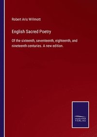 bokomslag English Sacred Poetry