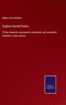 bokomslag English Sacred Poetry