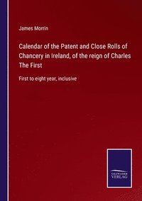bokomslag Calendar of the Patent and Close Rolls of Chancery in Ireland, of the reign of Charles The First